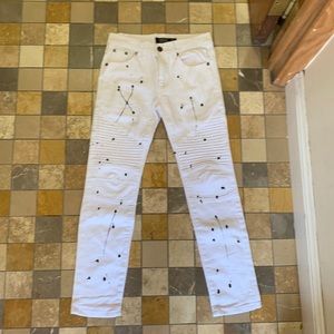 White kids jeans